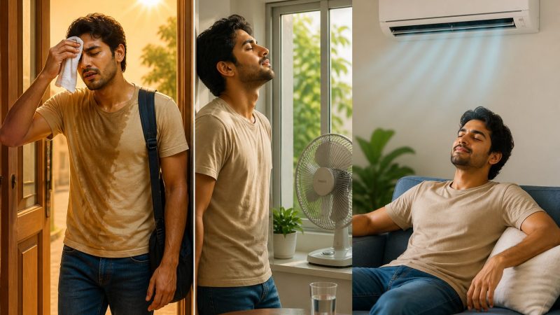 வெயிலில் இருந்து வந்தவுடன் ஏசி: உடலுக்கு இதமா? ஆபத்தா?