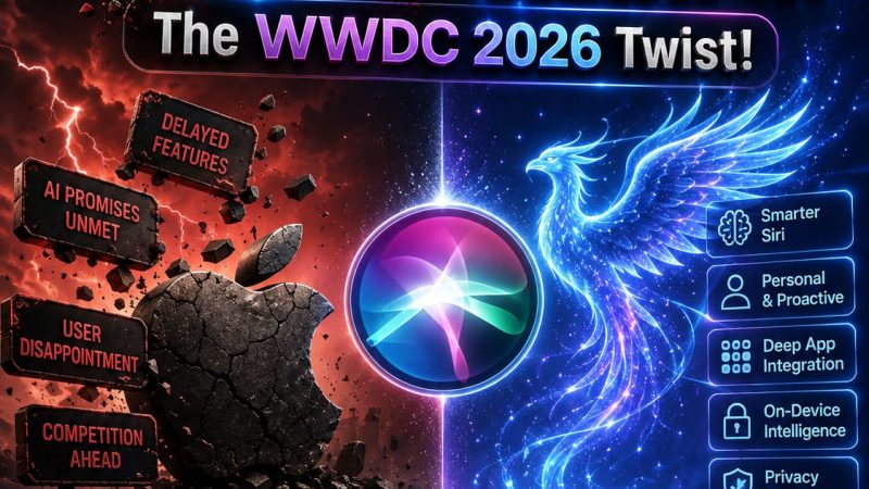 ஆப்பிள் சறுக்கலும்…’சிரி’யின் மறுஅவதாரமும்: WWDC 2026 திருப்பம்!