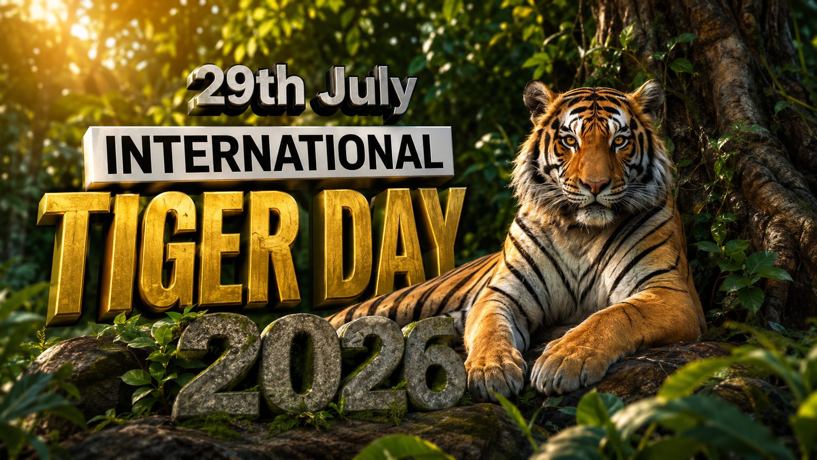 காட்டின் கம்பீரம்: சர்வதேச புலிகள் தினமின்று– சிறப்புக் கட்டுரை!