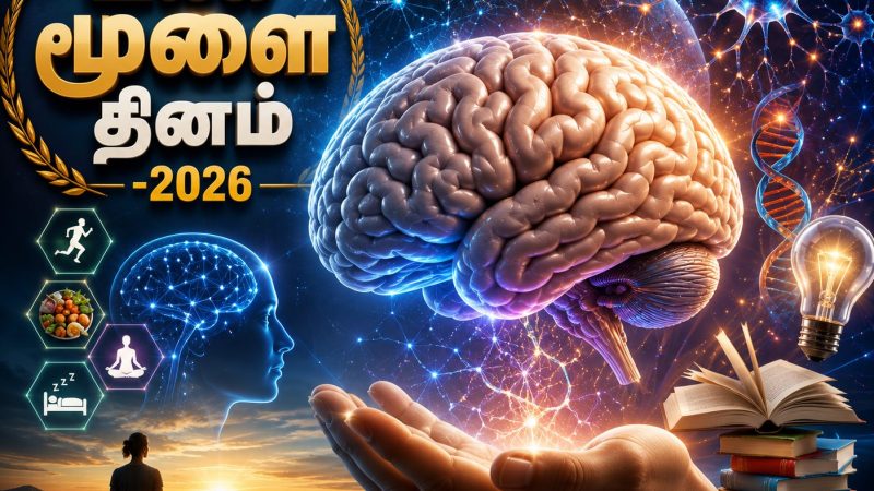 உலக மூளை தினம் 2026:எண் சாண் உடம்பின் தலைசிறந்த ‘பவர் ஹவுஸ்’!