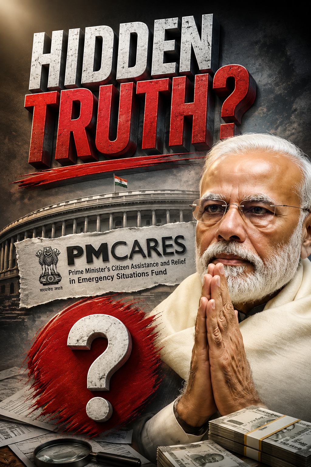 பிஎம் கேர்ஸ் நிதி: மக்கள் பணத்தில் கோடிகள் முடக்கம்? பதிலளிக்காத அரசு!