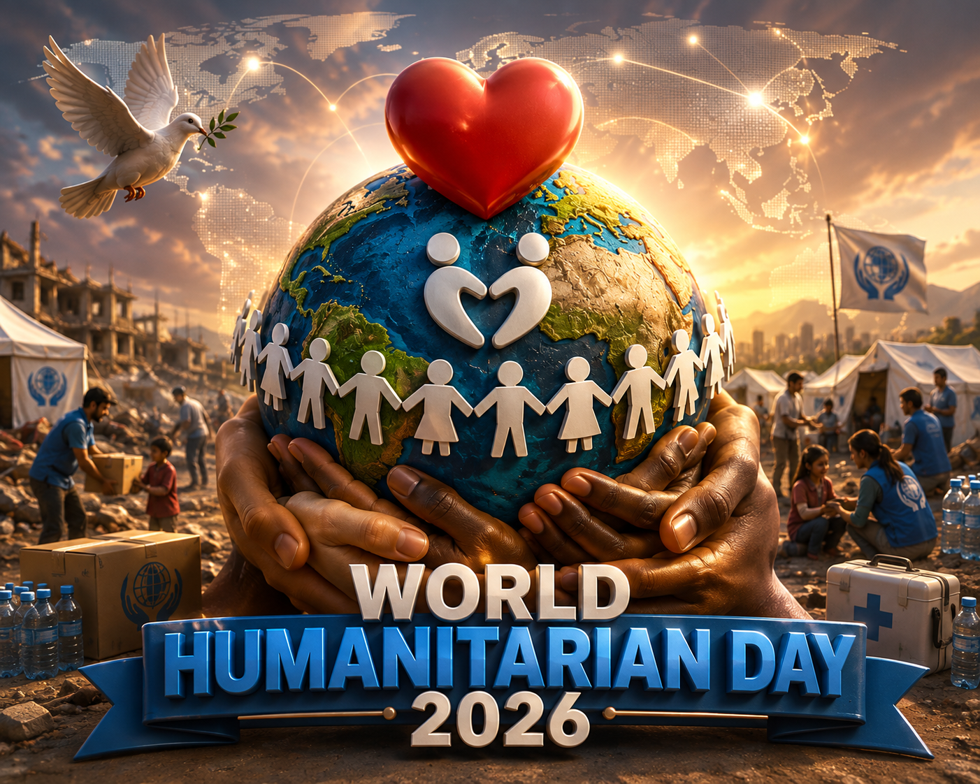 மனிதநேயத்தின் முகவரிகள்:உலக மனிதாபிமான நாள் 2026 சிறப்புப் பார்வை!