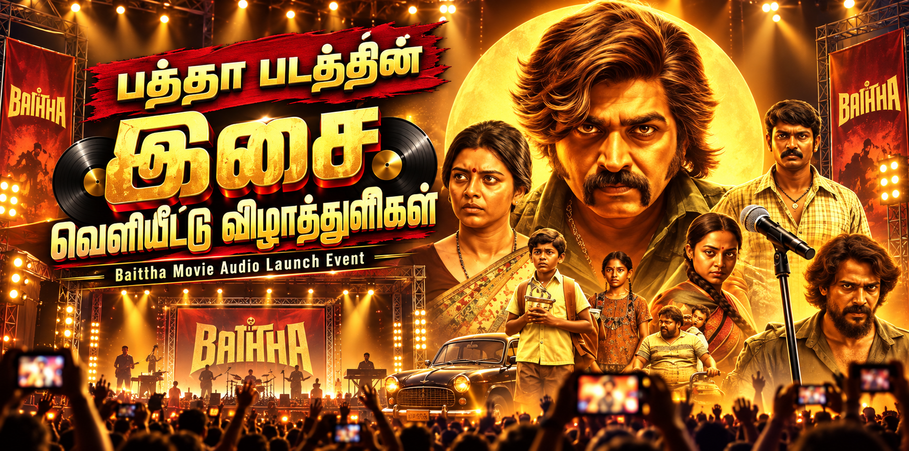 பத்தா படத்தின் இசை வெளியீட்டு விழாத் துளிகள்!