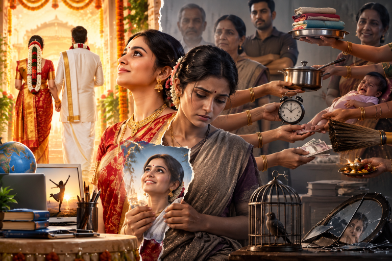 அன்பின் பெயரால் அடிபணியும் சுயமரியாதை: இந்தியத் திருமணங்களின் நிஜ முகம்!