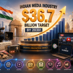 இந்திய ஊடகத் துறை:2030-க்குள் 36.7 பில்லியன் டாலர் இலக்கு!