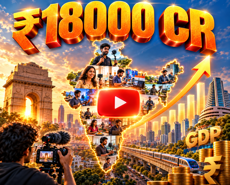 உலகின் நம்பர் 1 சந்தை: இந்தியாவின் டிஜிட்டல் பொருளாதாரத்தை மாற்றும் யூடியூப்!