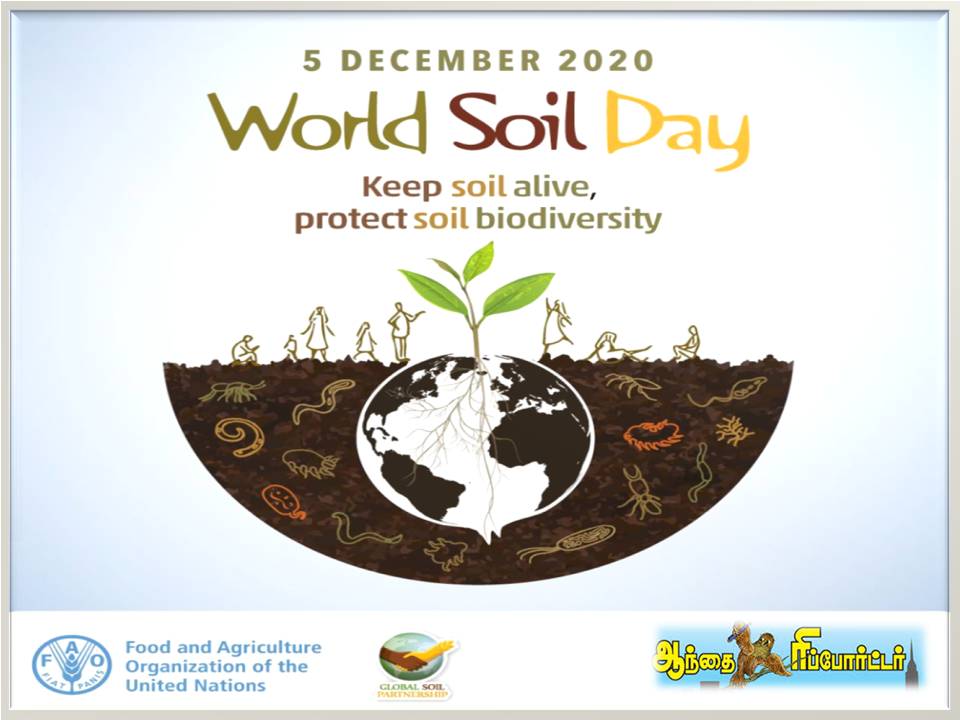 உலக மண் வள தினம்(World Soil health Day)