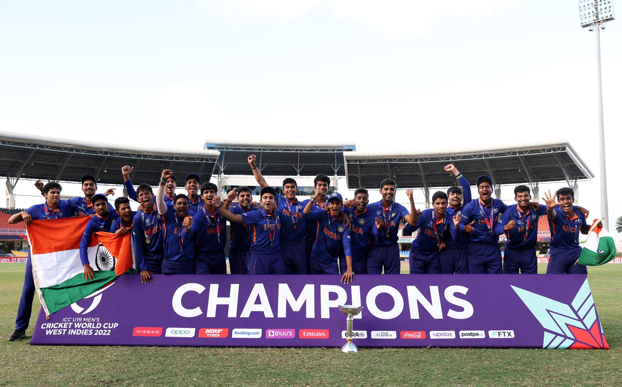 U-19 உலகக் கோப்பை: 5வது முறை கோப்பையை வென்றது இந்திய இளம்படை!