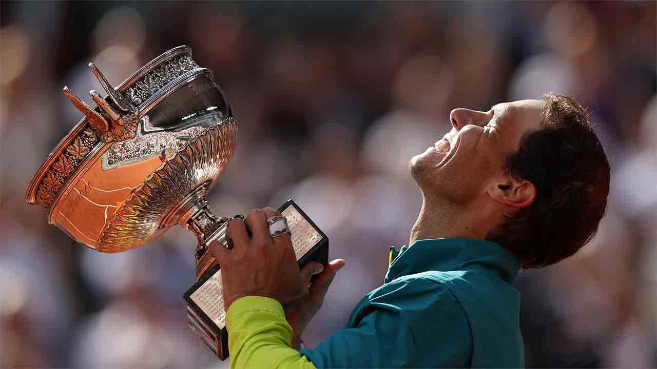 14-வது முறையாக பிரெஞ்சு ஓபன் சாம்பியன் பட்டம் வென்றார் நடால்…!!