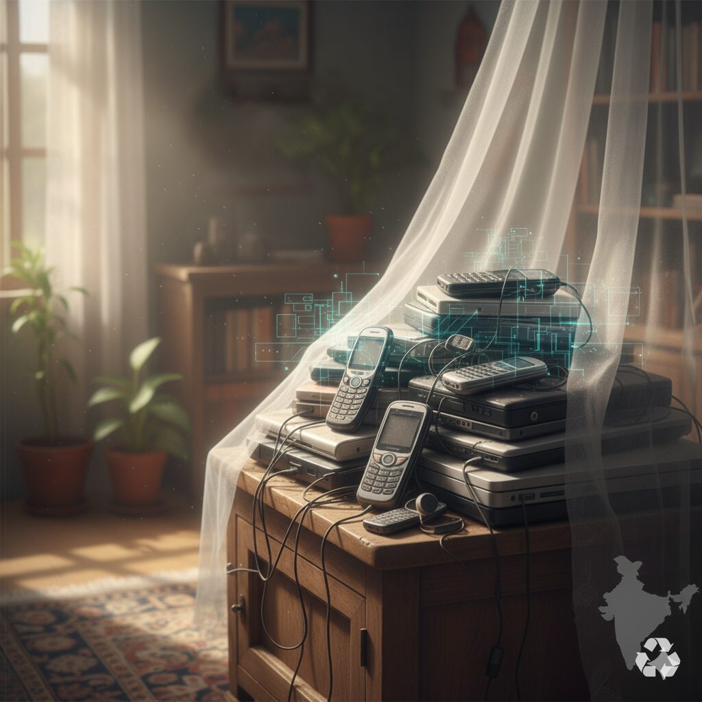 இந்தியர்களின் வீடுகளில், 20 கோடிக்கும் அதிகமான பயனற்ற மின்னணு சாதனங்கள்!