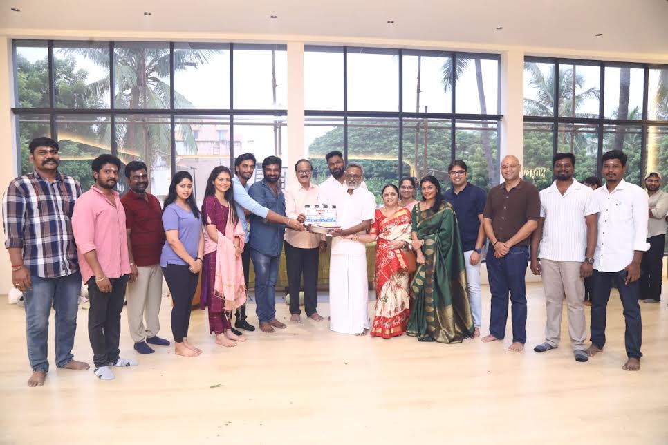 ‘NEEK’ புகழ் பவிஷ் நடிக்கும் புதிய படத்தை  கஸ்தூரி ராஜா தொடங்கி வைத்தார்!