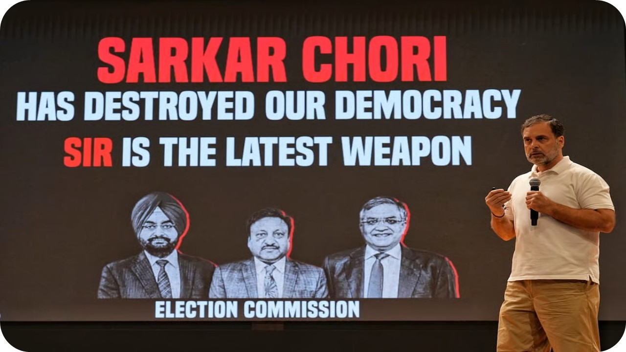 ஹரியானா வாக்காளர் பட்டியல் முறைகேடு: ராகுல் காந்தியின்  புதிய குற்றச்சாட்டுகளும், மறுப்பும்!