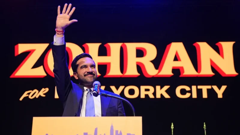 நியூயார்க் நகர மேயராகிறார் இந்திய வம்சாவளியான சோஹ்ரான் ம்தானி !