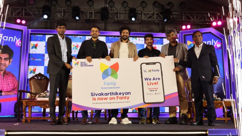 சினிமா உலகை மாற்றும் டெக்னாலஜி! – சிவகார்த்திகேயன் அறிமுகம் செய்த ‘ஃபேன்லி’ ஆப் !