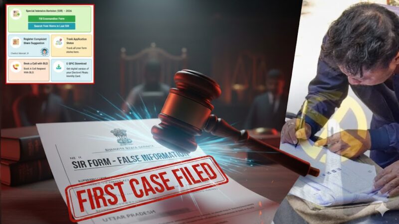 ✅’SIR’ படிவத்தில் பிழை: நாட்டிலேயே முதல் சட்டப் பேரடி ஆரம்பம்!