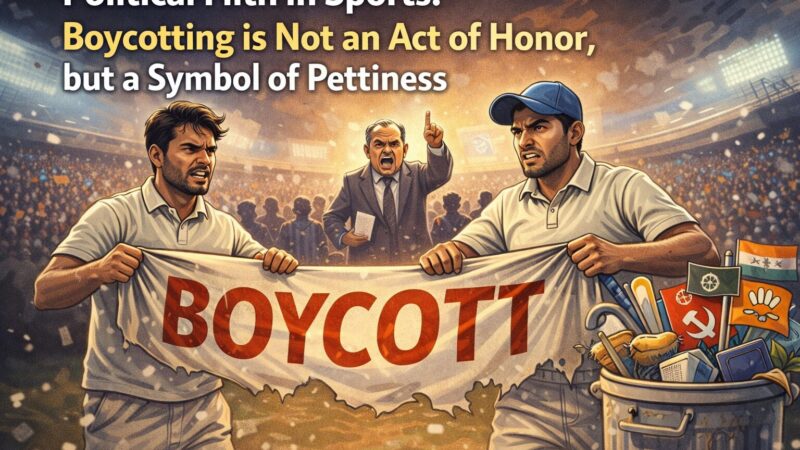 விளையாட்டில் அரசியல் வக்கிரம்: விலகிப் போவது ‘பெருமை’ அல்ல… பெரும் ‘சிறுமை’!