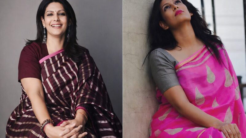 செய்தி அறை டூ சேலை பிராண்ட்டாக ரூட் மாறிய பல்கி சர்மா!