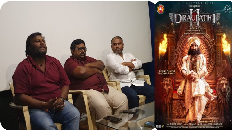 திரௌபதி 2: முகமது பின் துக்ளக்காக மிரட்ட வரும் சிராக் ஜானி!