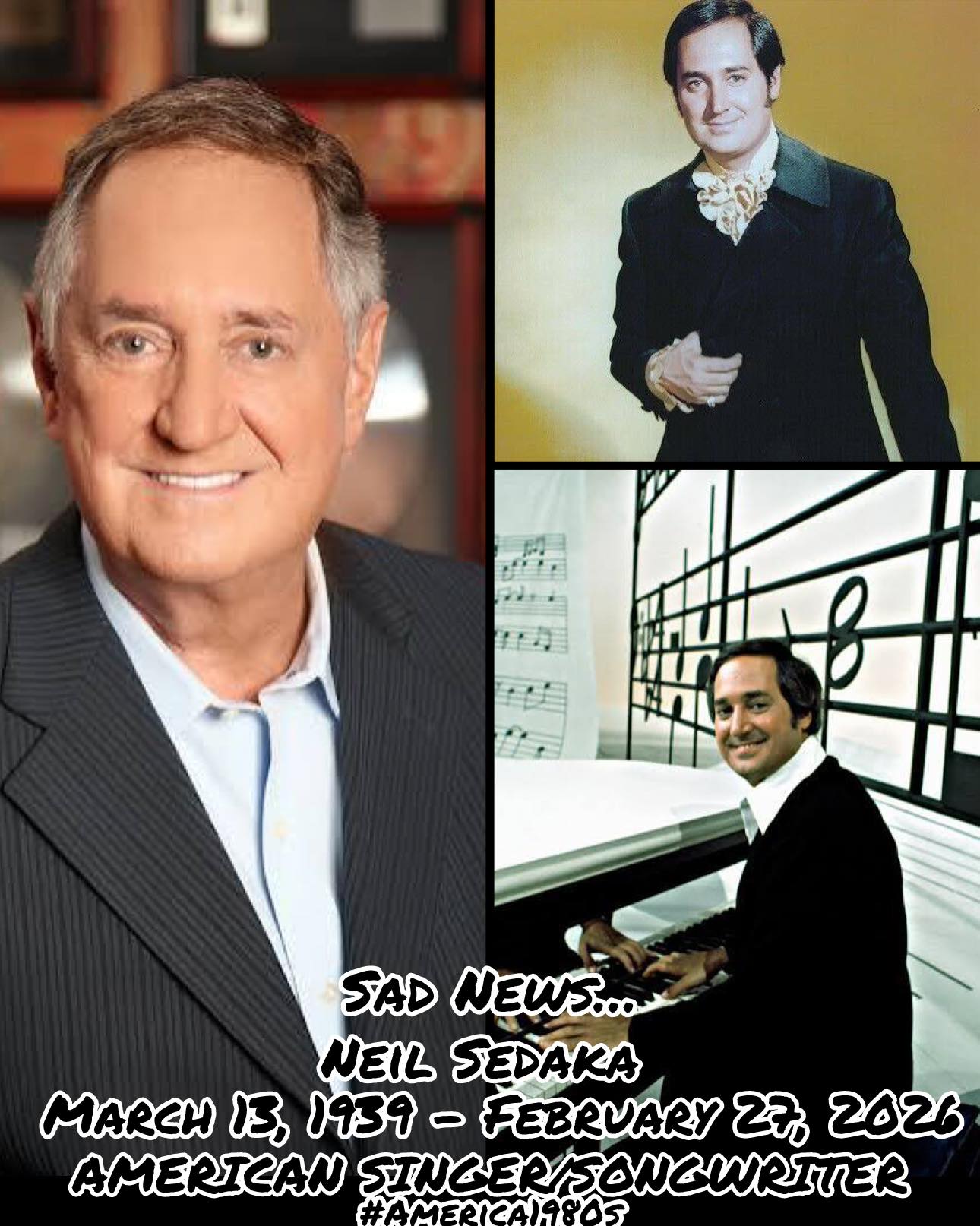 நீல் செடாகா: காந்தக் குரலால் உலகை ஆட்டிப்படைத்த பாப் இசை பிதாமகர் காலமானார்!