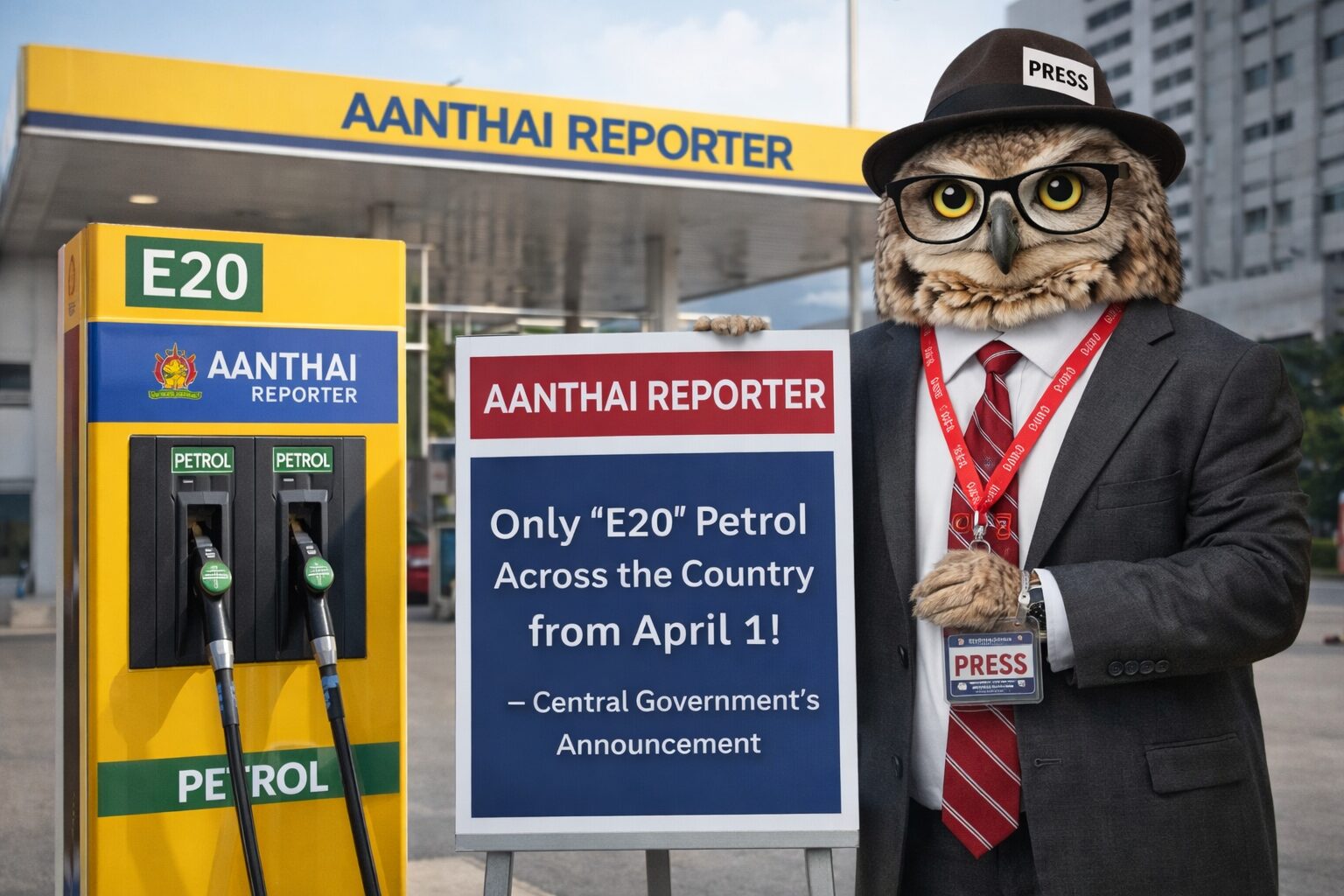 ஏப்ரல் 1 முதல் நாடு முழுவதும் ‘E20’ பெட்ரோல் மட்டுமே!-மத்திய அரசின் அதிரடி அரசாணை