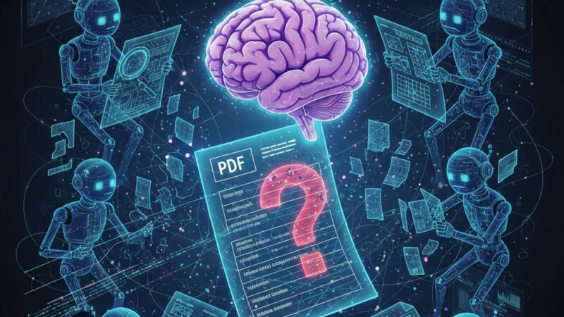 ஒரு PDF-ஐ வாசிக்க எத்தனை ஏஐ தேவை? இயந்திரங்களுக்குப் புரியாத ‘டிஜிட்டல்’ புதிர்!